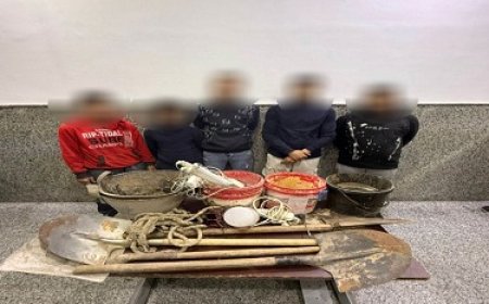 مواصلة جود أجهزة وزارة الداخلية فى مكافحة رائم التنقيب عن الآثار