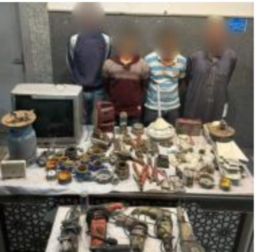 نتائج جهود لأجهزة الأمنية بلقاهرة لمكافحة جائم السرقات