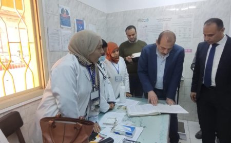 نائب وزير الصة يتفقد 3 وحدات طب أسرة بمحافظة الشقية ويوصي بصرف مكافآت للمتميزين وتوقيع الجزاء على امقصرين