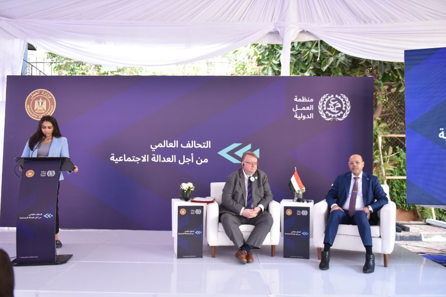 إيريك اوشلان مدير منظمة العم الدولية بالقاهر :مصر حققت تقدماً ملحوظاً في تعزيز لعدالة الاجتماعية تحت قيادة الرئي السيسي