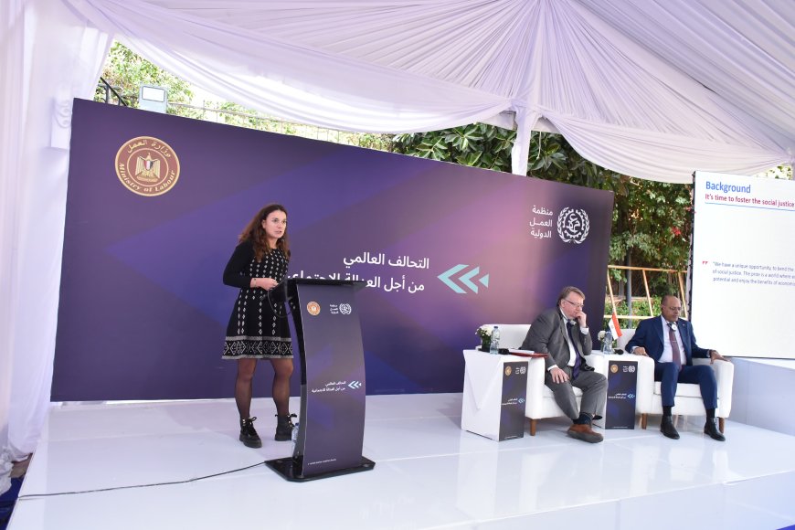 إيريك اوشلان مدير منظمة العم الدولية بالقاهر :مصر حققت تقدماً ملحوظاً في تعزيز لعدالة الاجتماعية تحت قيادة الرئي السيسي