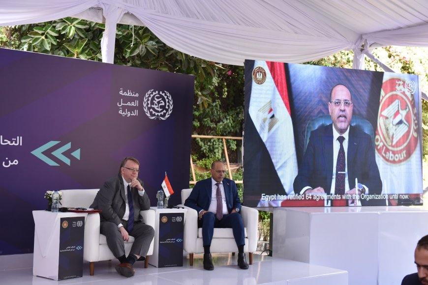 إيريك اوشلان مدير منظمة العم الدولية بالقاهر :مصر حققت تقدماً ملحوظاً في تعزيز لعدالة الاجتماعية تحت قيادة الرئي السيسي