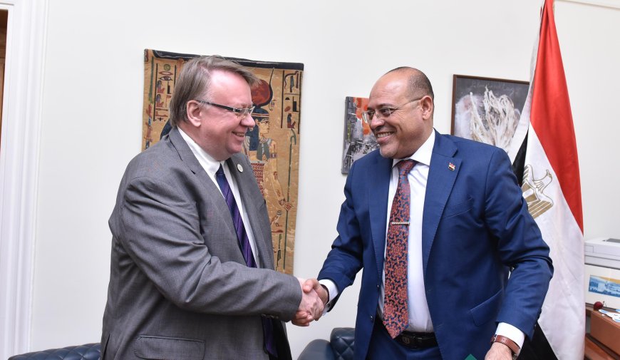 إيريك اوشلان مدير منظمة العم الدولية بالقاهر :مصر حققت تقدماً ملحوظاً في تعزيز لعدالة الاجتماعية تحت قيادة الرئي السيسي