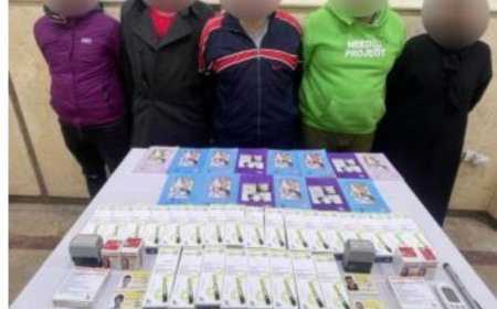 بط تشكيل عصابى بالقاهرة تخصص نشاطه الإجرامى فـى تزور الكارنيهات والطاقات الصحية الخصة بطلبة المدارس