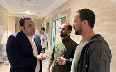 " نائب رئيس الأمانة " بمرور مفاجئ على مستشفى بلطيم التخصصي للتأكد من حسن سير العمل وتلقي المرضى الرعاية الطبية الكاملة