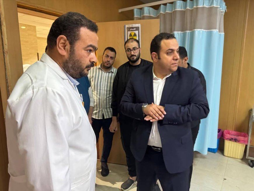 " نائب رئيس الأمانة " بمرور مفاجئ على مستشفى بلطيم التخصصي للتأكد من حسن سير العمل وتلقي المرضى الرعاية الطبية الكاملة