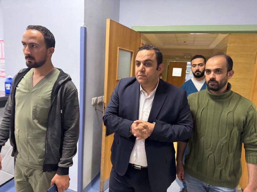 " نائب رئيس الأمانة " بمرور مفاجئ على مستشفى بلطيم التخصصي للتأكد من حسن سير العمل وتلقي المرضى الرعاية الطبية الكاملة