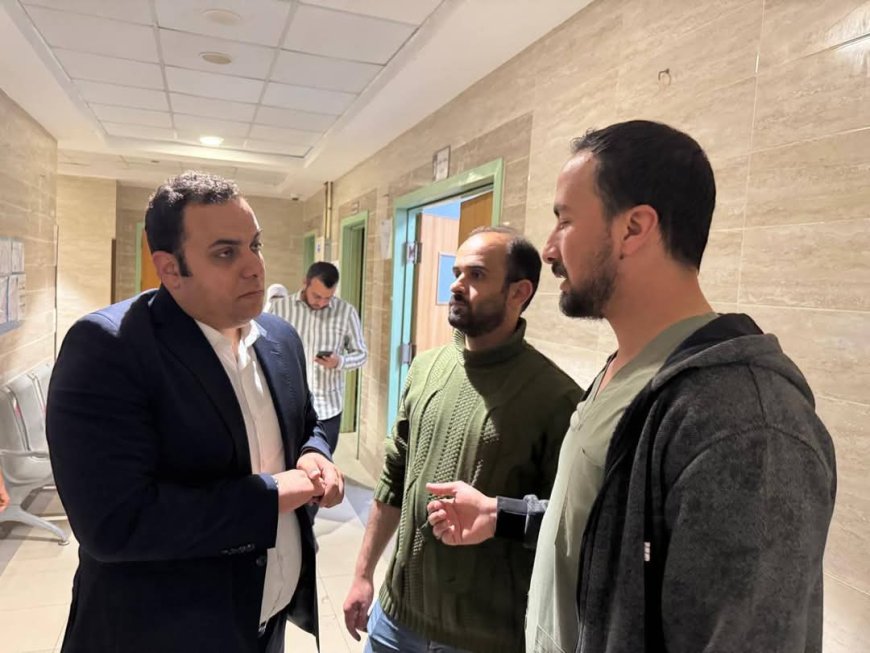 " نائب رئيس الأمانة " بمرور مفاجئ على مستشفى بلطيم التخصصي للتأكد من حسن سير العمل وتلقي المرضى الرعاية الطبية الكاملة