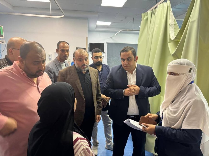 " نائب رئيس الأمانة " قام بمرور مفاجئ على مستشفى قلين التخصصي للتأكد من حسن سير العمل وتلقي المرضى الرعاية الطبية الكاملة