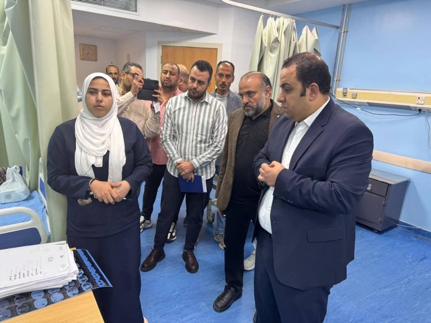 " نائب رئيس الأمانة " قام بمرور مفاجئ على مستشفى قلين التخصصي للتأكد من حسن سير العمل وتلقي المرضى الرعاية الطبية الكاملة
