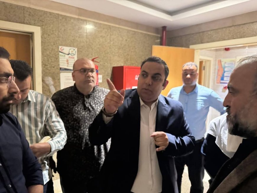 " نائب رئيس الأمانة " قام بمرور مفاجئ على مستشفى قلين التخصصي للتأكد من حسن سير العمل وتلقي المرضى الرعاية الطبية الكاملة