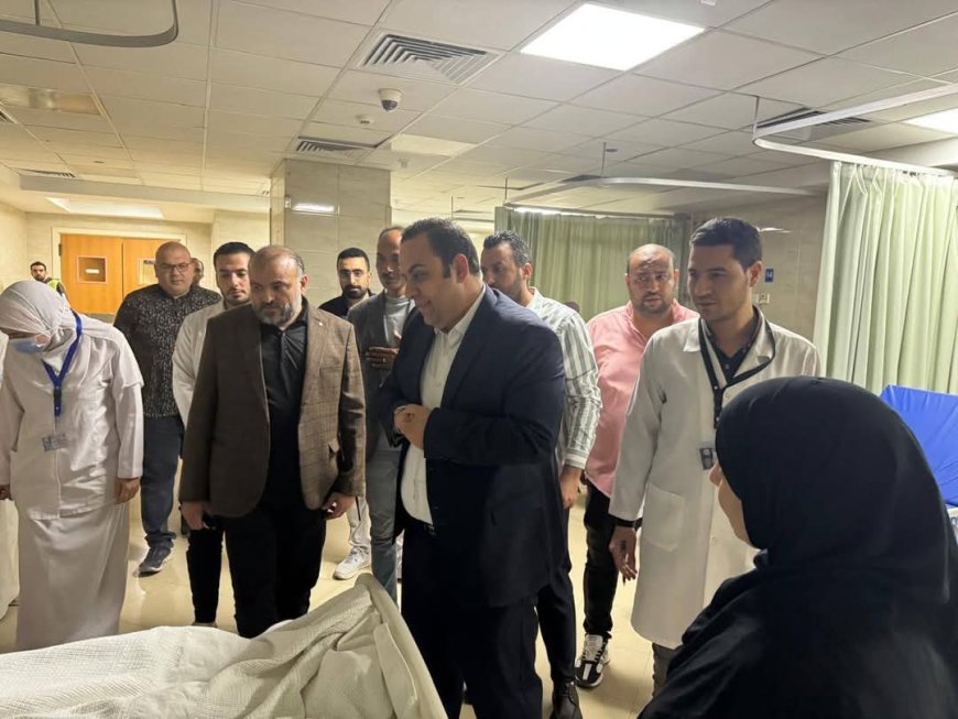" نائب رئيس الأمانة " قام بمرور مفاجئ على مستشفى قلين التخصصي للتأكد من حسن سير العمل وتلقي المرضى الرعاية الطبية الكاملة