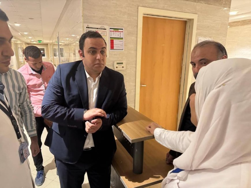 " نائب رئيس الأمانة " قام بمرور مفاجئ على مستشفى قلين التخصصي للتأكد من حسن سير العمل وتلقي المرضى الرعاية الطبية الكاملة