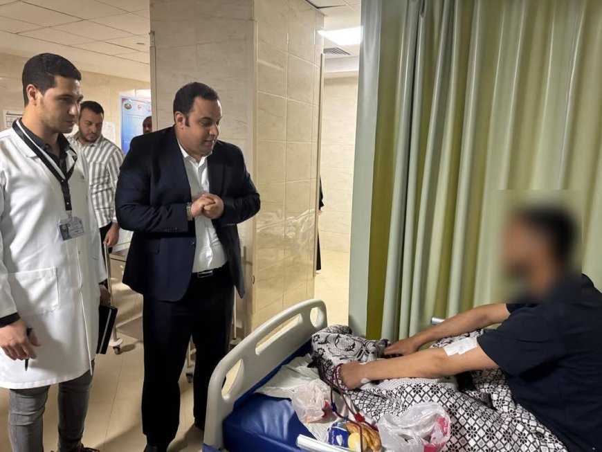 " نائب رئيس الأمانة " قام بمرور مفاجئ على مستشفى قلين التخصصي للتأكد من حسن سير العمل وتلقي المرضى الرعاية الطبية الكاملة