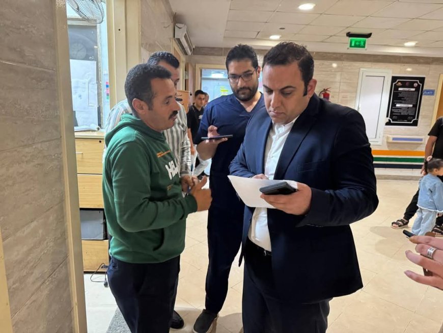 " نائب رئيس الأمانة " قام بمرور مفاجئ على مستشفى قلين التخصصي للتأكد من حسن سير العمل وتلقي المرضى الرعاية الطبية الكاملة