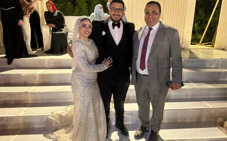 زفاف العروسين الأستاذ محمد ايمن شبانه  و الأستاذة   يحتفلون للية العمر  فى حضور الأهل والاصدقاء بمحافظة القاهرة