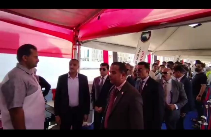 الدكتور اشرف صبحي وزير الشباب والرياضة بالشروق القاهرة يدلى بصوته انتخابات مجلس الشيوخ ٢٠٢٥