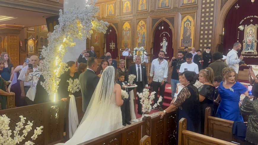 أسرة عمل الجريدة تشارك زفاف افراح عائلات آل المهندس إبراهيم عدلي  و آل المحاسب جمال نظمي