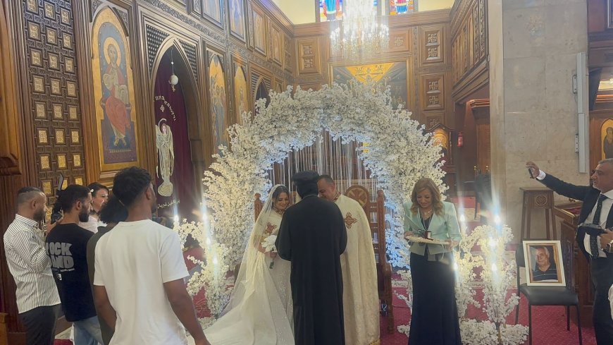 أسرة عمل الجريدة تشارك زفاف افراح عائلات آل المهندس إبراهيم عدلي  و آل المحاسب جمال نظمي