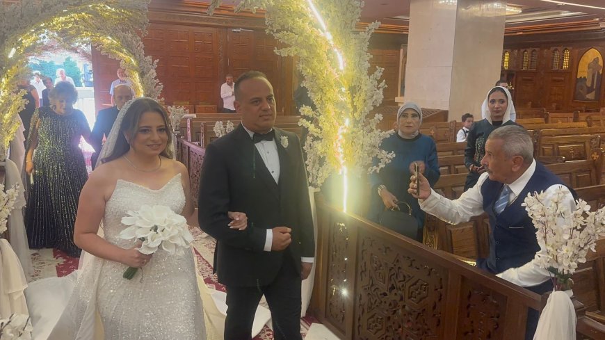 أسرة عمل الجريدة تشارك زفاف افراح عائلات آل المهندس إبراهيم عدلي  و آل المحاسب جمال نظمي