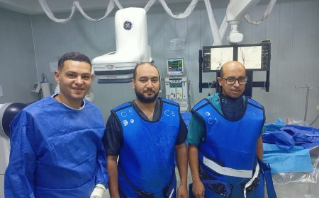 مستشفى ١٥ مايو " نجاح  جديد بوحده السكته الدماغيه لإنقاذ مريض ٤٢ سنة