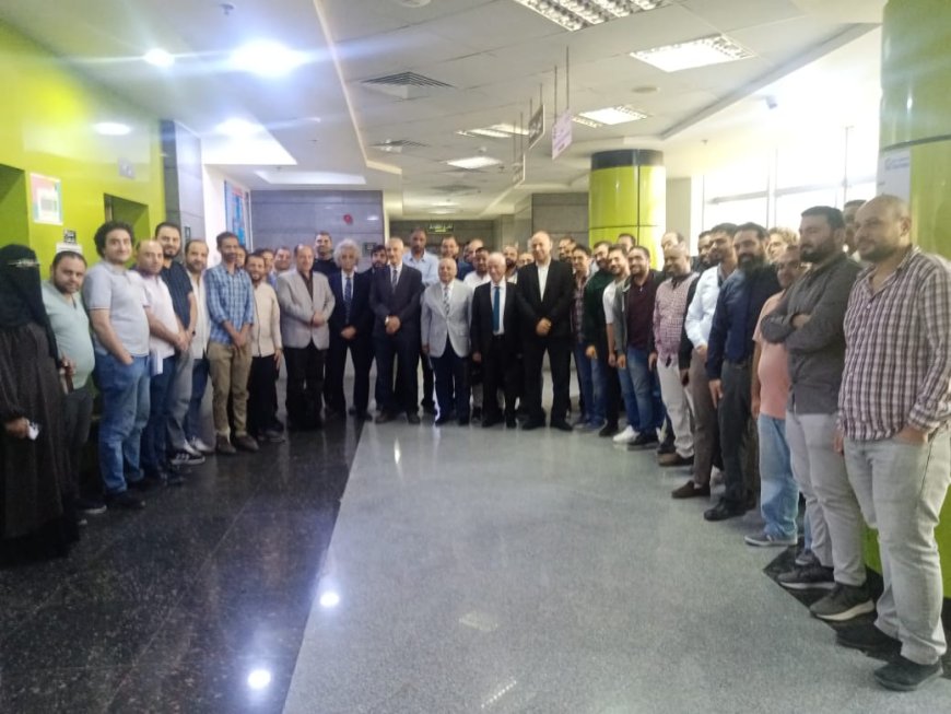 " مستشفى ١٥ مايو " قامت عمل ورشة عمل مميزة لجميع المتقدمين للبورد المصري للأوعية الدموية