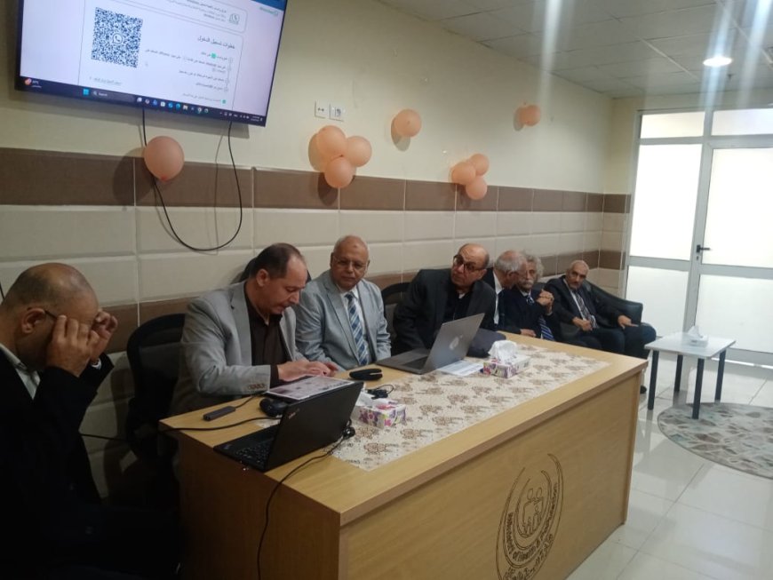 " مستشفى ١٥ مايو " قامت عمل ورشة عمل مميزة لجميع المتقدمين للبورد المصري للأوعية الدموية