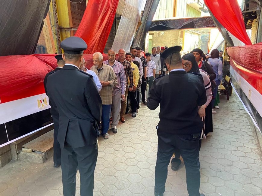 إقبال كثيف على لجان البساتين وصقر قريش فى اليوم الثاني لانتخابات مجلس النواب