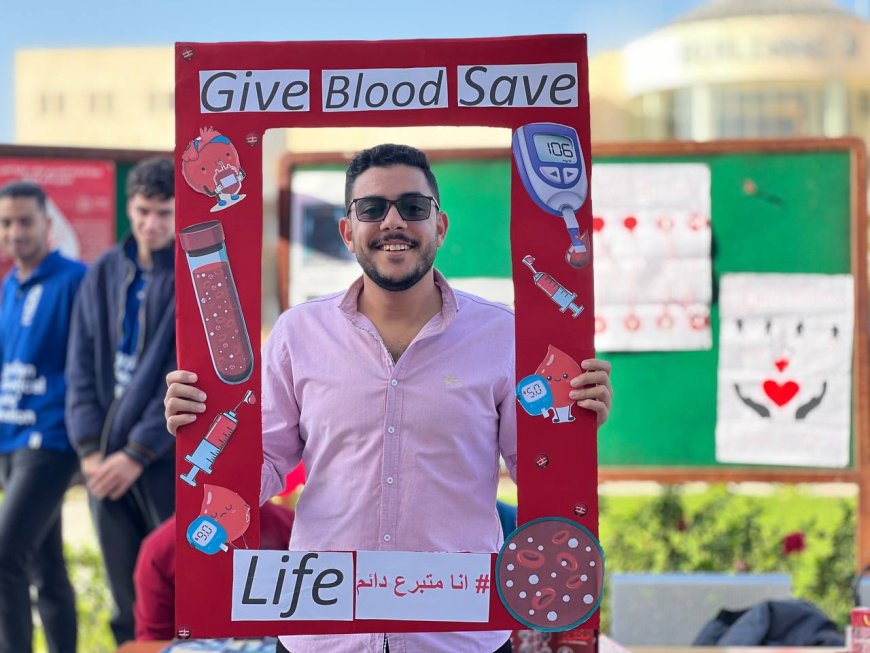خمسة عشر عامًا من العطاء: كيف قاد الاتحاد المصري لطلاب الصيدلة رحلة التبرع بالدم في مصر؟
