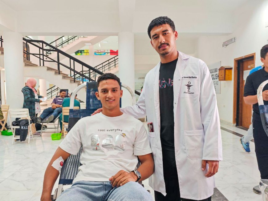 خمسة عشر عامًا من العطاء: كيف قاد الاتحاد المصري لطلاب الصيدلة رحلة التبرع بالدم في مصر؟