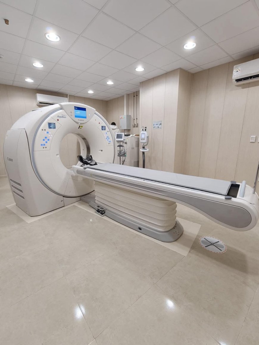 تعزيزًا لجودة الرعاية الصحية وتطوير الخدمات التشخيصية مستشفى الزيتون التخصصي يدعم قدراته بجهاز أشعة مقطعية متطور