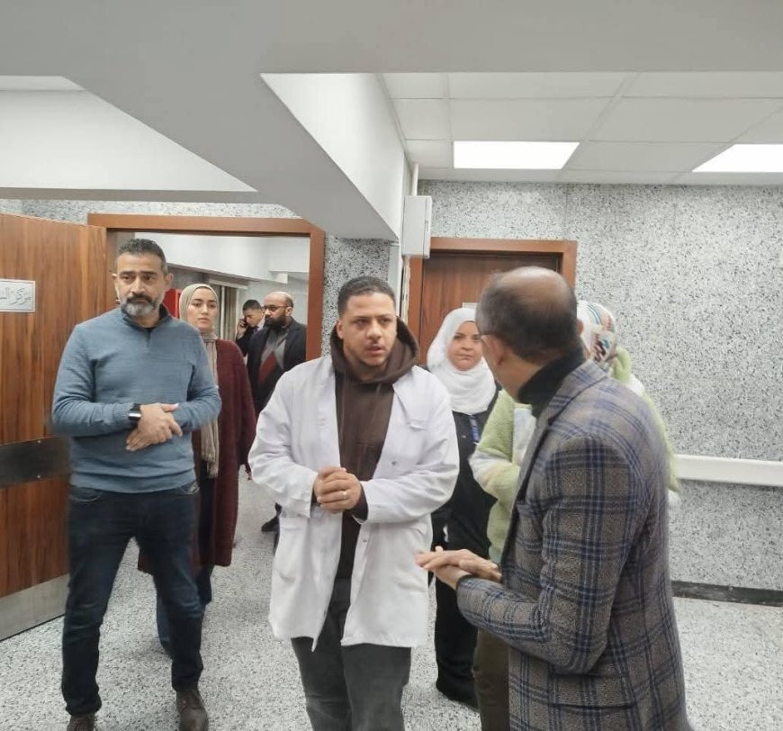 جولة مفاجئة لتعزيز جودة الخدمة.. مدير فرع القاهرة للتأمين الصحي يتفقد عيادات المنطقة الرابعة ويؤكد: لا تهاون في حق المريض