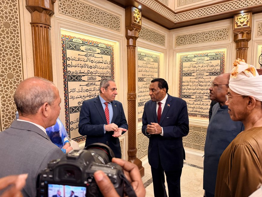 رئيس وزراء السودان من قلب البرج الأيقوني: تجربة مصر ملهمة ونطمح لتكرارها