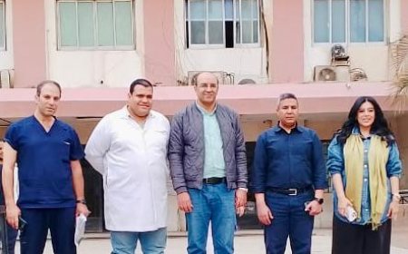 رئيس قطاع صحة القاهرة يُجري جولة مرورية على عددٍ من المنشآت الصحية في أول أيام عيد الفطر المبارك