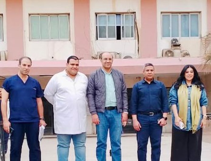 رئيس قطاع صحة القاهرة يُجري جولة مرورية على عددٍ من المنشآت الصحية في أول أيام عيد الفطر المبارك