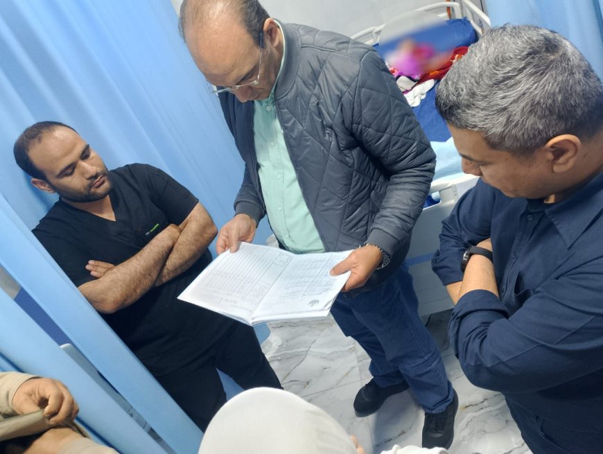 رئيس قطاع صحة القاهرة يُجري جولة مرورية على عددٍ من المنشآت الصحية في أول أيام عيد الفطر المبارك