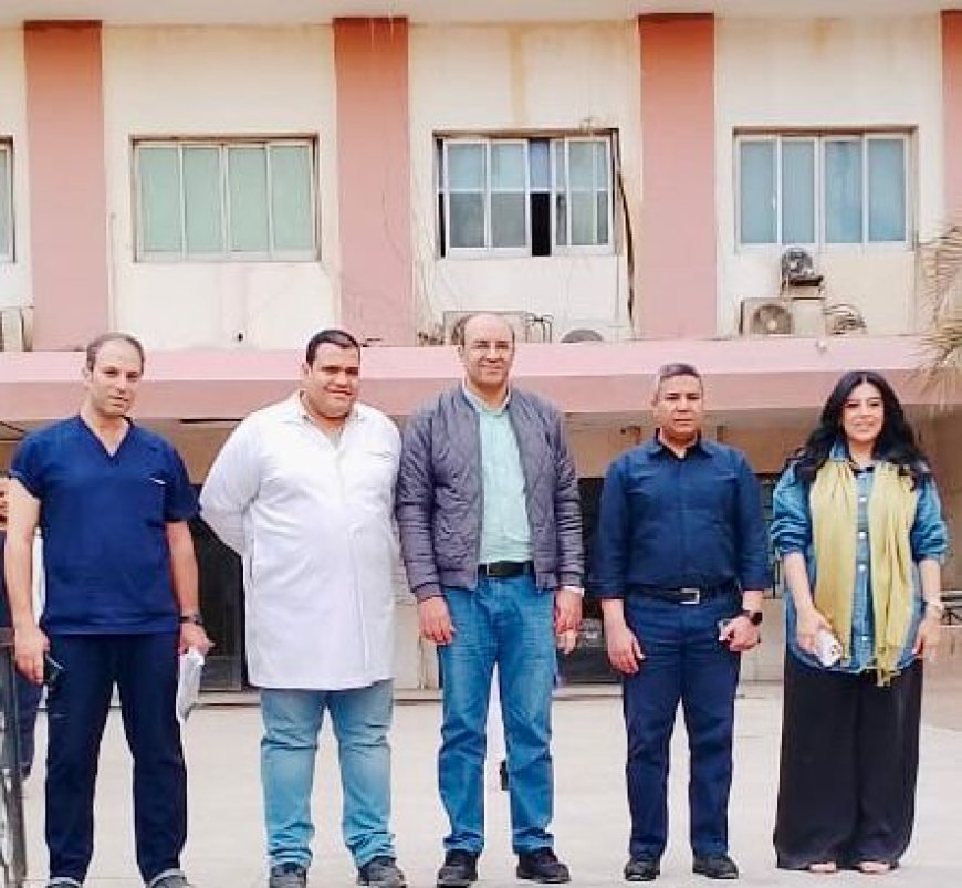 رئيس قطاع صحة القاهرة يُجري جولة مرورية على عددٍ من المنشآت الصحية في أول أيام عيد الفطر المبارك