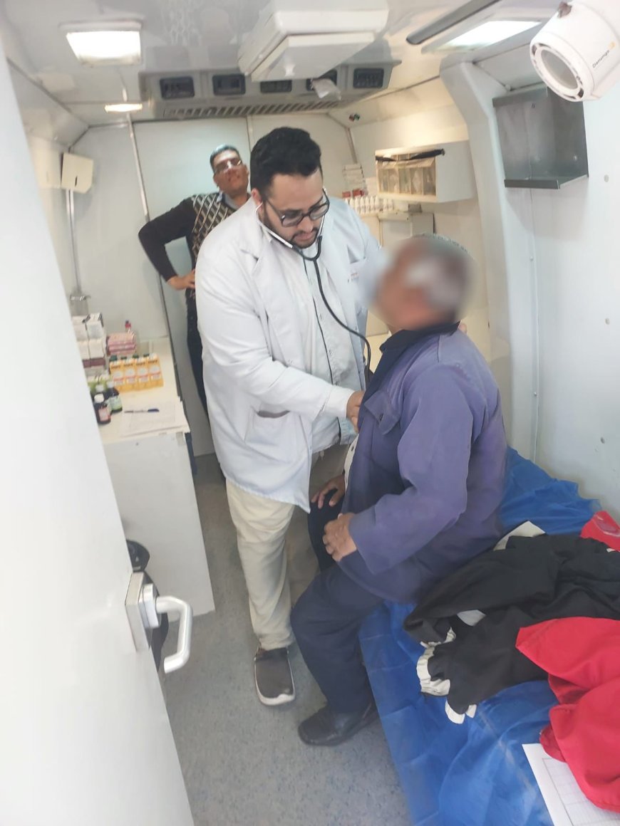 القوافل الطبية تقدم ١٢٥٢ خدمة صحية مجانية بمحطة سكك حديد مصر وحديقة الأزهر خلال أيام عيد الفطر المبارك