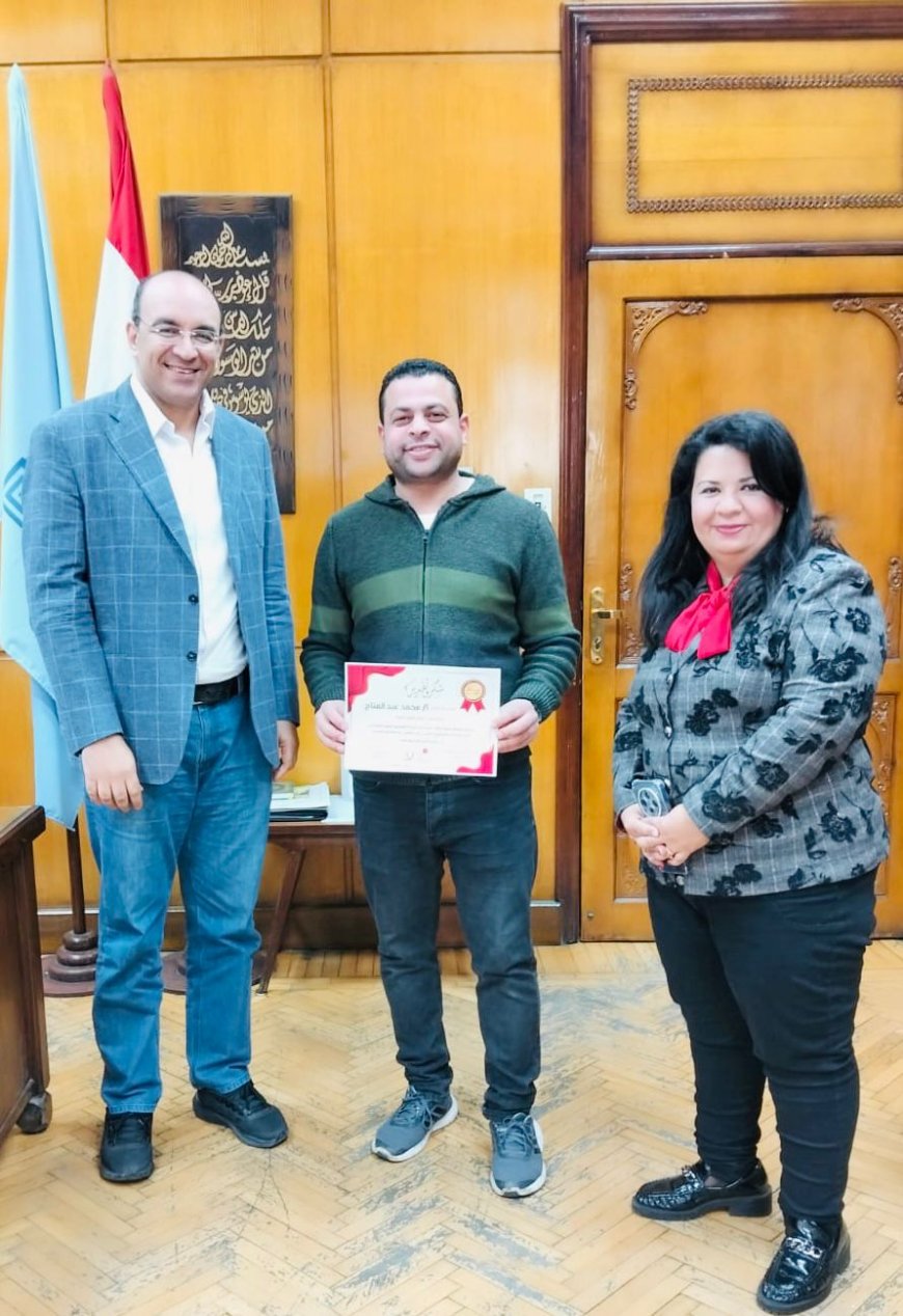 رئيس قطاع صحة القاهرة يكرّم مديري بنوك الدم المتميزين تقديرًا لكفاءتهم وسرعة استجابتهم للطوارئ