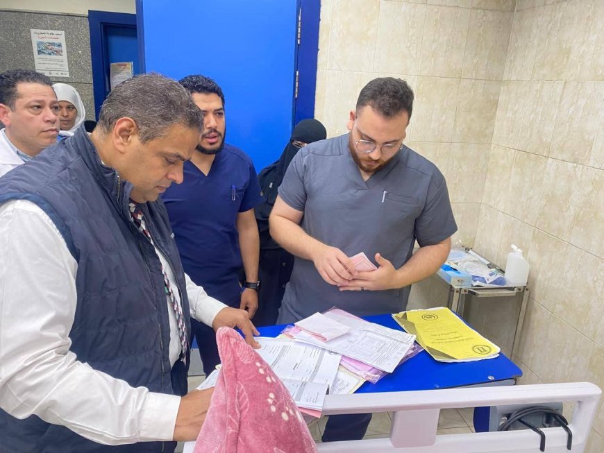 مدير المستشفيات التعليمية يجري زيارة تفقدية لمستشفى بنها التعليمي لمتابعة الأداء وجودة الخدمات