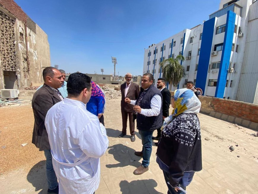 مدير المستشفيات التعليمية يجري زيارة تفقدية لمستشفى بنها التعليمي لمتابعة الأداء وجودة الخدمات