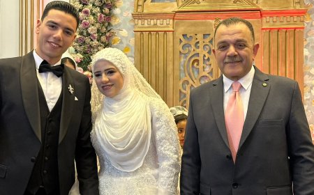 الأستاذ محمود عبد المؤمن يحتفل بزفاف نجله وسط حضور مجتمعي وسياسي بارز