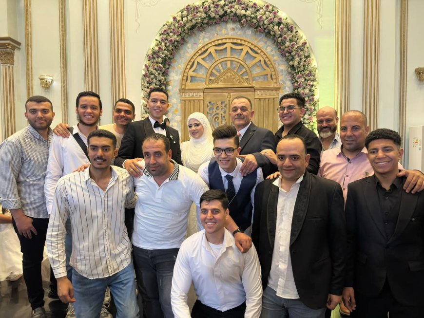 الأستاذ محمود عبد المؤمن يحتفل بزفاف نجله وسط حضور مجتمعي وسياسي بارز