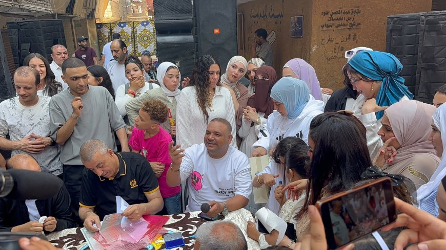 عائلات ال مكي وال جلال تحتفل بعقد قران ميادة ووليد في ليلة عنوانها الوفاء وصلة الرحم