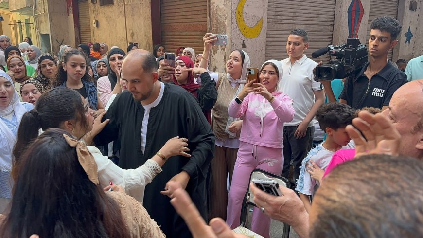 عائلات ال مكي وال جلال تحتفل بعقد قران ميادة ووليد في ليلة عنوانها الوفاء وصلة الرحم