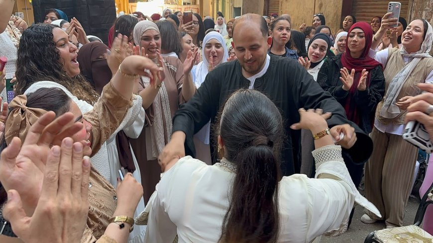 عائلات ال مكي وال جلال تحتفل بعقد قران ميادة ووليد في ليلة عنوانها الوفاء وصلة الرحم