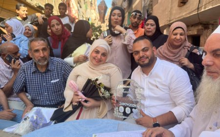 عائلتا "آل محمود عسل" و"آل دربالة" ترسمان لوحة من المودة والترابط الأسري