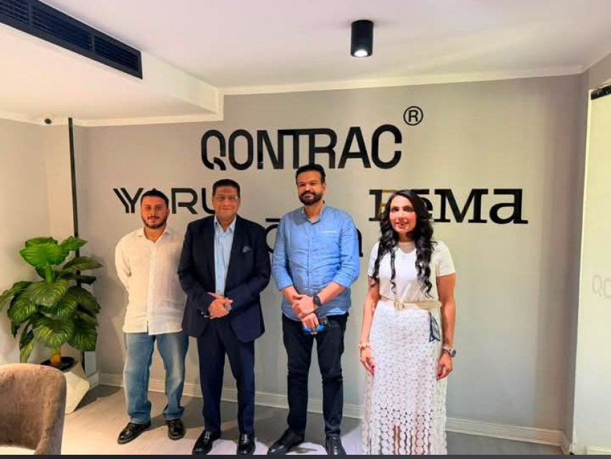 السديم معماريون تبحث آفاق التعاون مع Qcontrac Development لتعزيز المشروعات العمرانية المستدامة