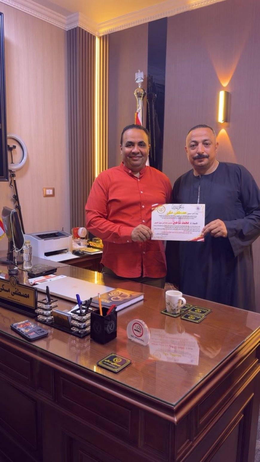 تكريم خاص بمقر الإدارة العامة للجريدة مساء اليوم.. وإشادة بدوره في حفظ الأمن ودعم الاستقرار داخل أكبر الأسواق التجارية في مصر