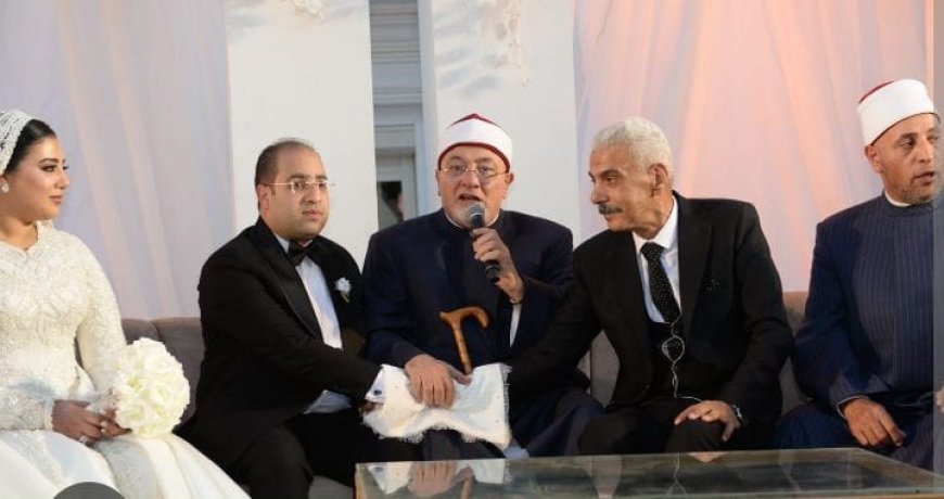 بحضور كبار رجال الدولة.. دار الحرس الجمهوري تحتضن عقد قران النائب عمرو رشدي على الآنسة منة محمود